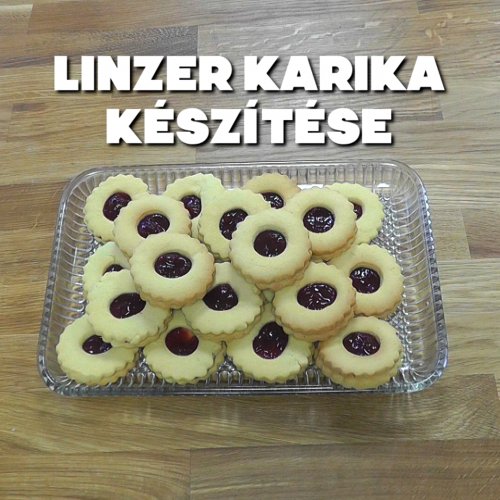 Linzerkarika készítése