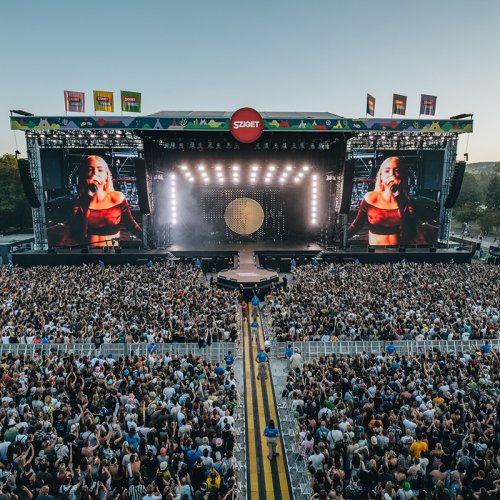 Kylie Minogue a Sziget Fesztiválon