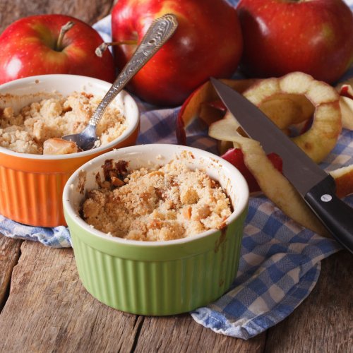 Cobbler, crumble, desszert gyorsan, sok gyümölccsel